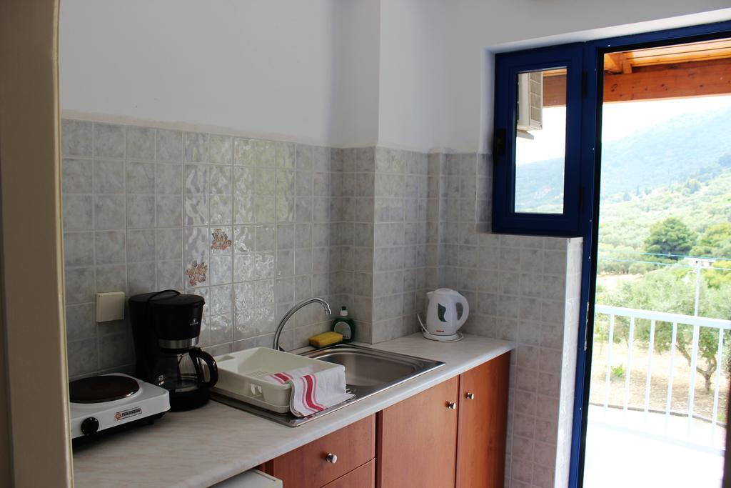 Villa Bella Vista Marathiás Exteriör bild